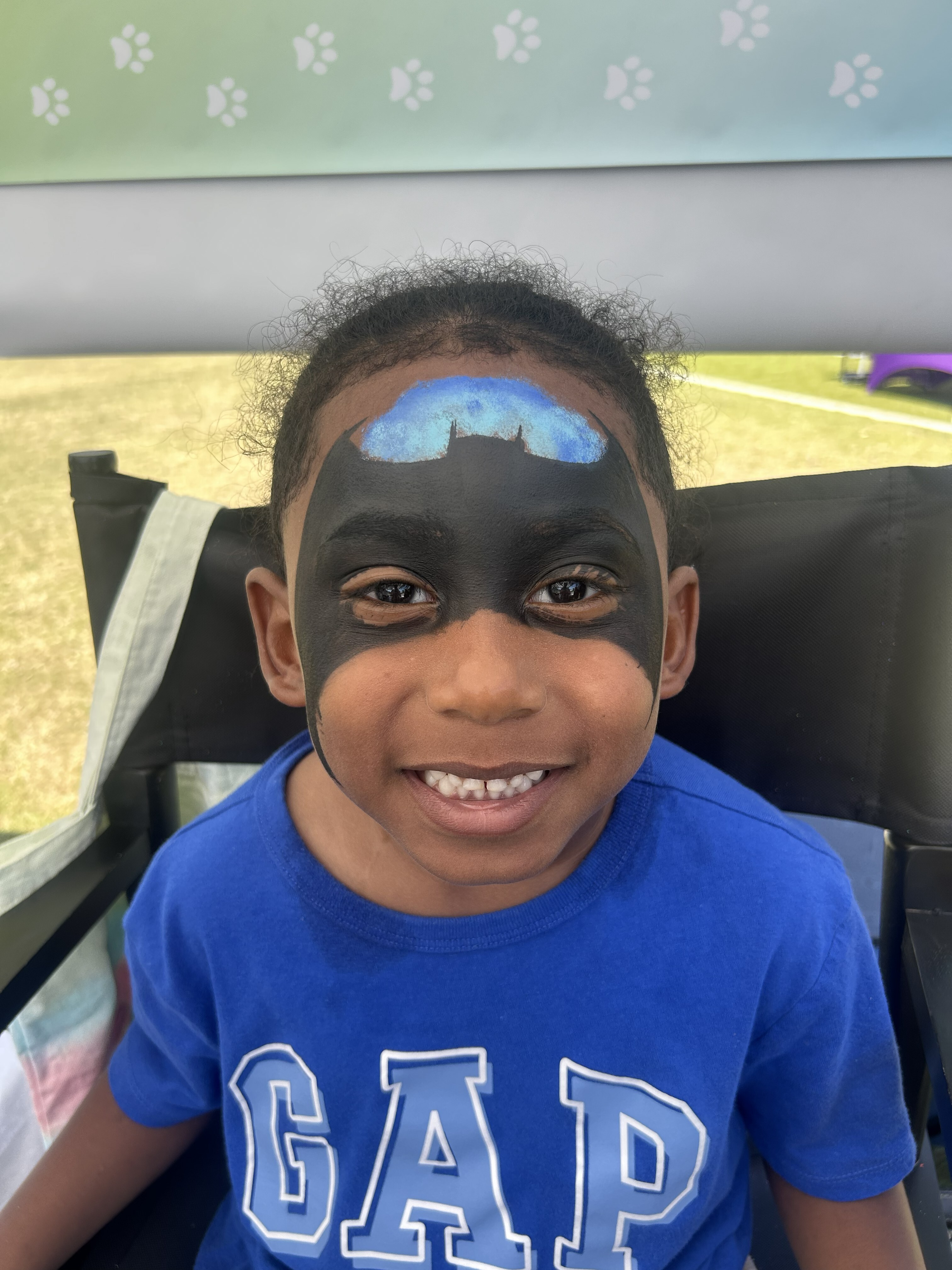 Batman Facepaint