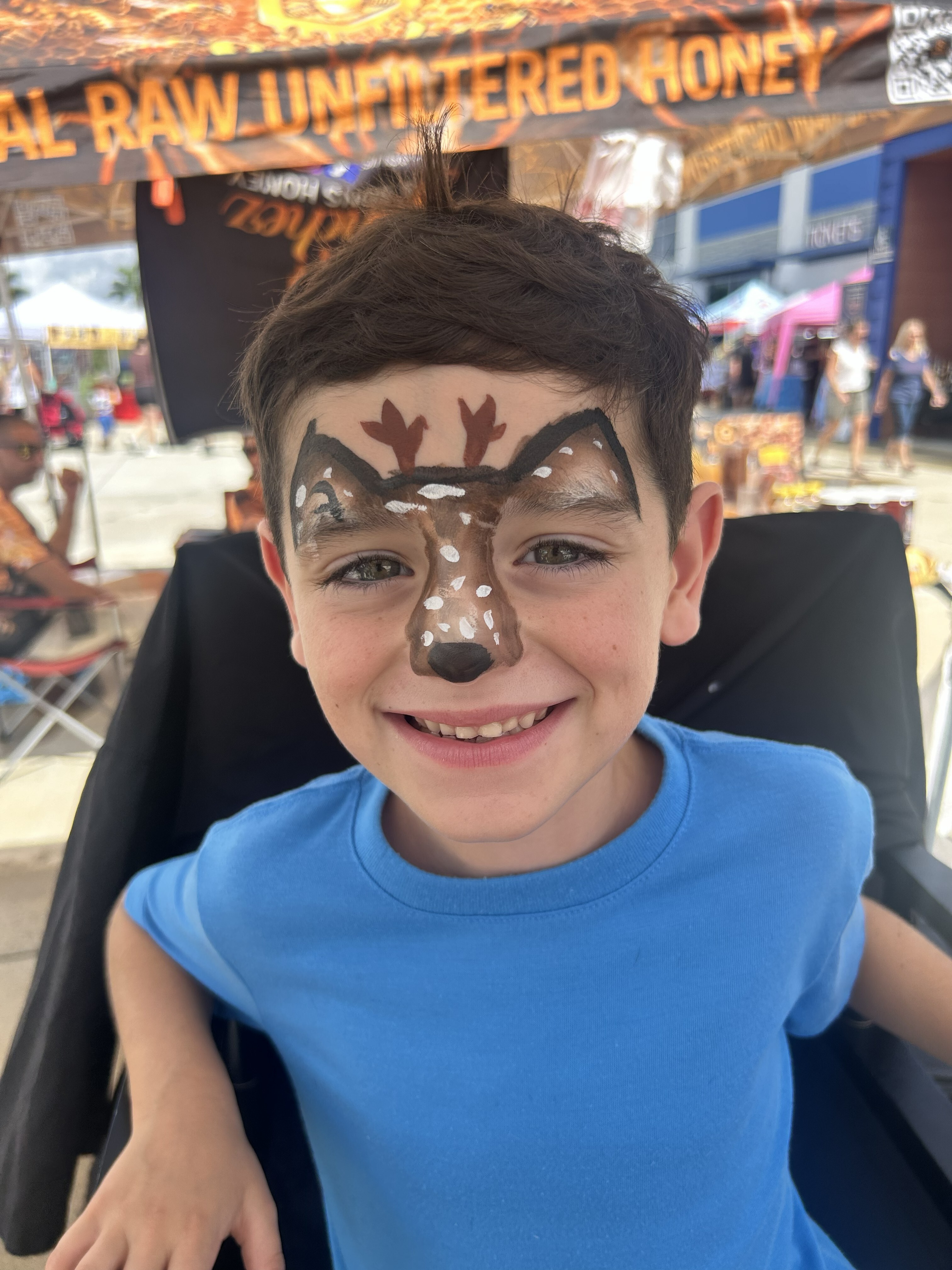 Deer facepaint