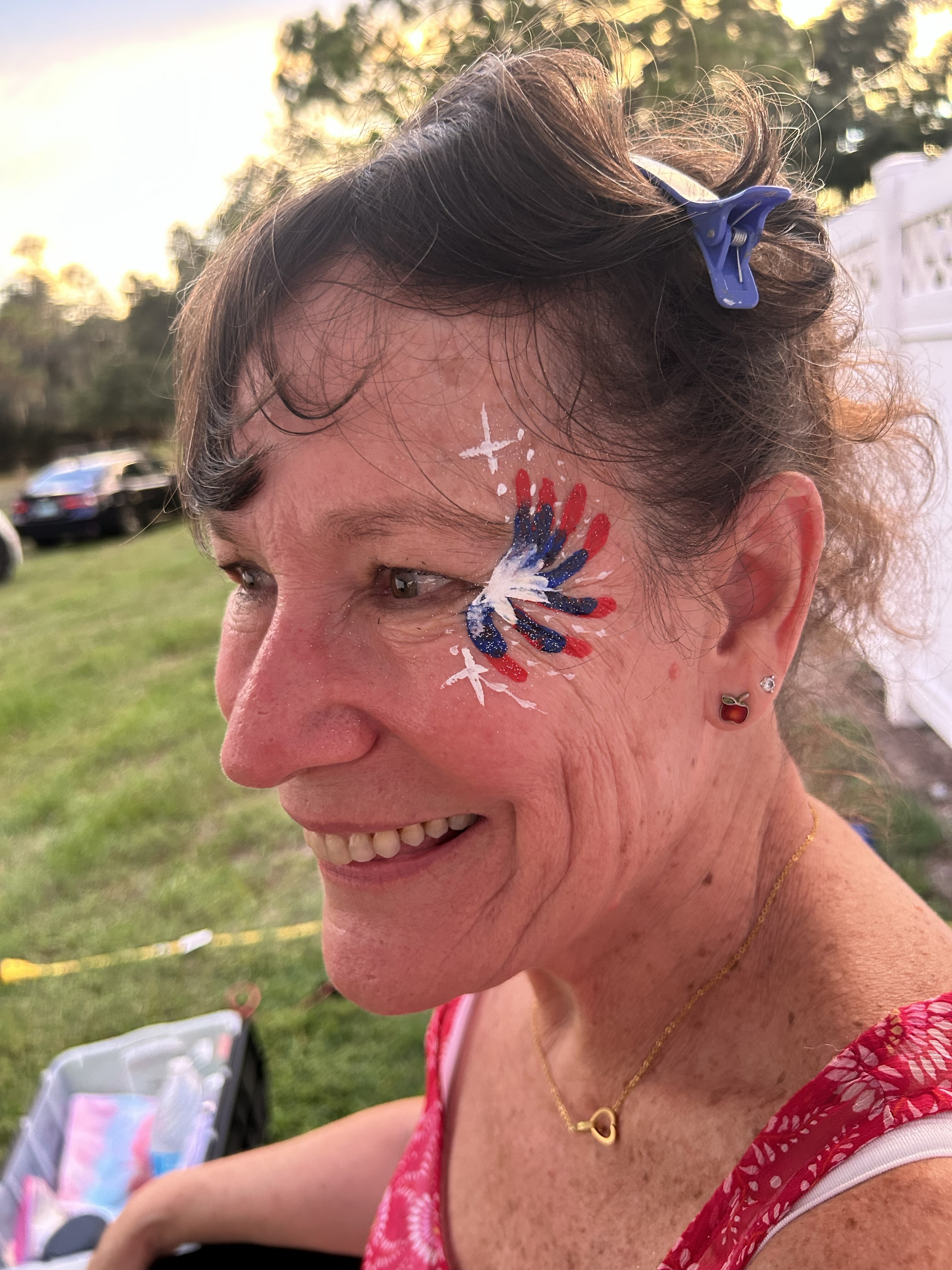 Firework Facepaint