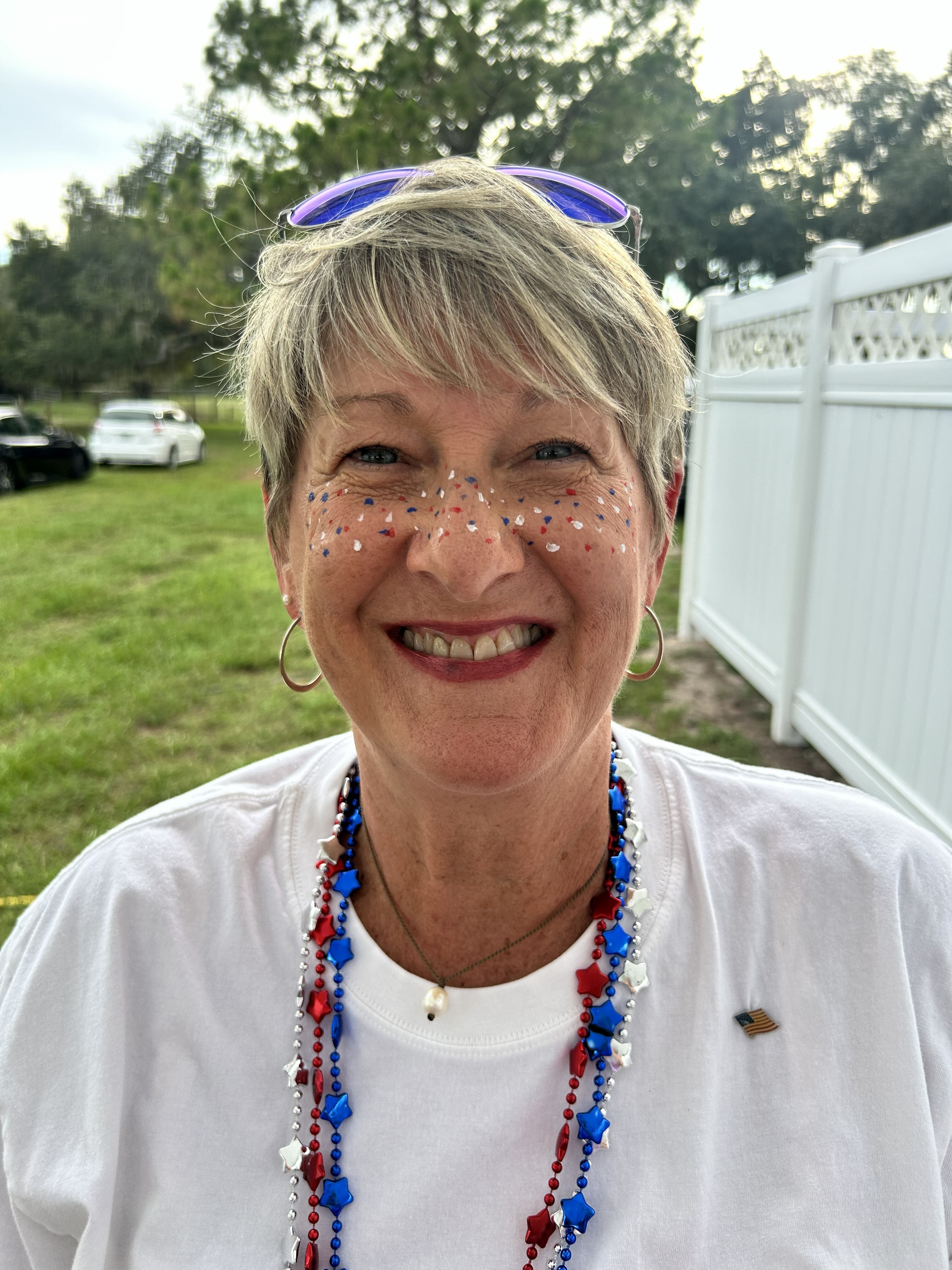 Fourth of July Freckles Facepaint