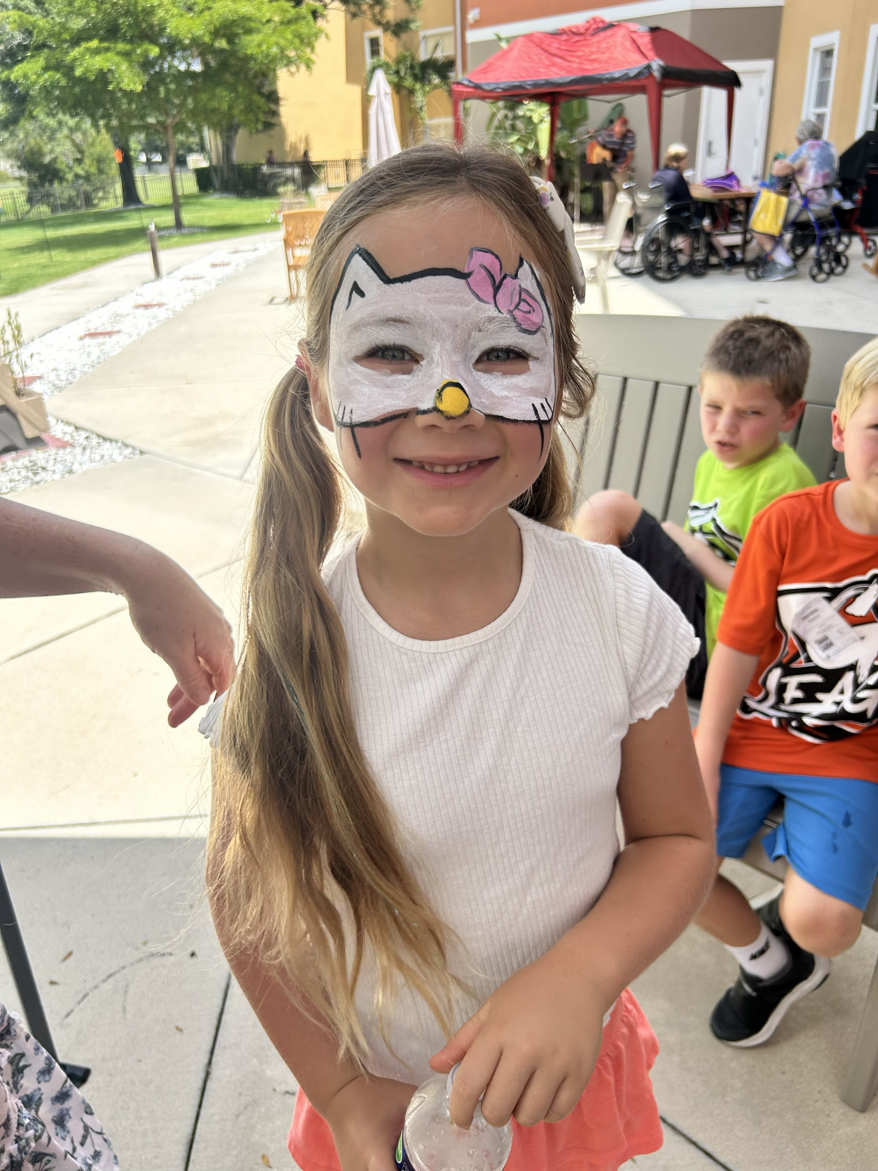 Hello Kitty Facepaint
