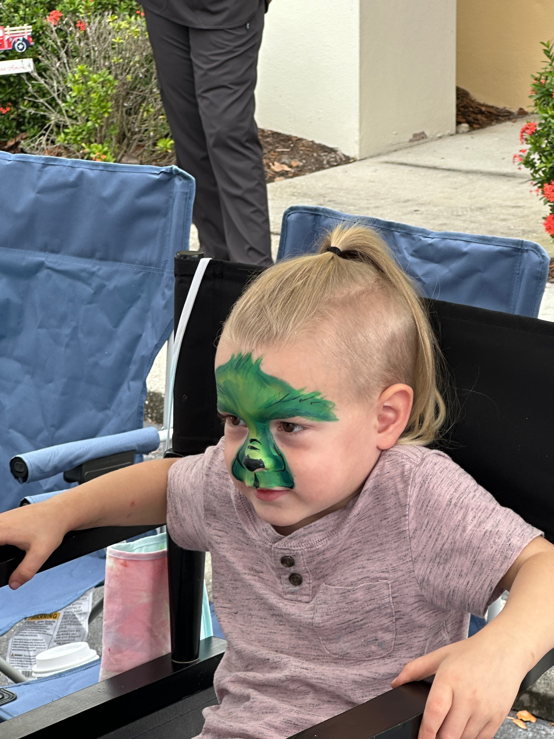 Grinch Facepaint