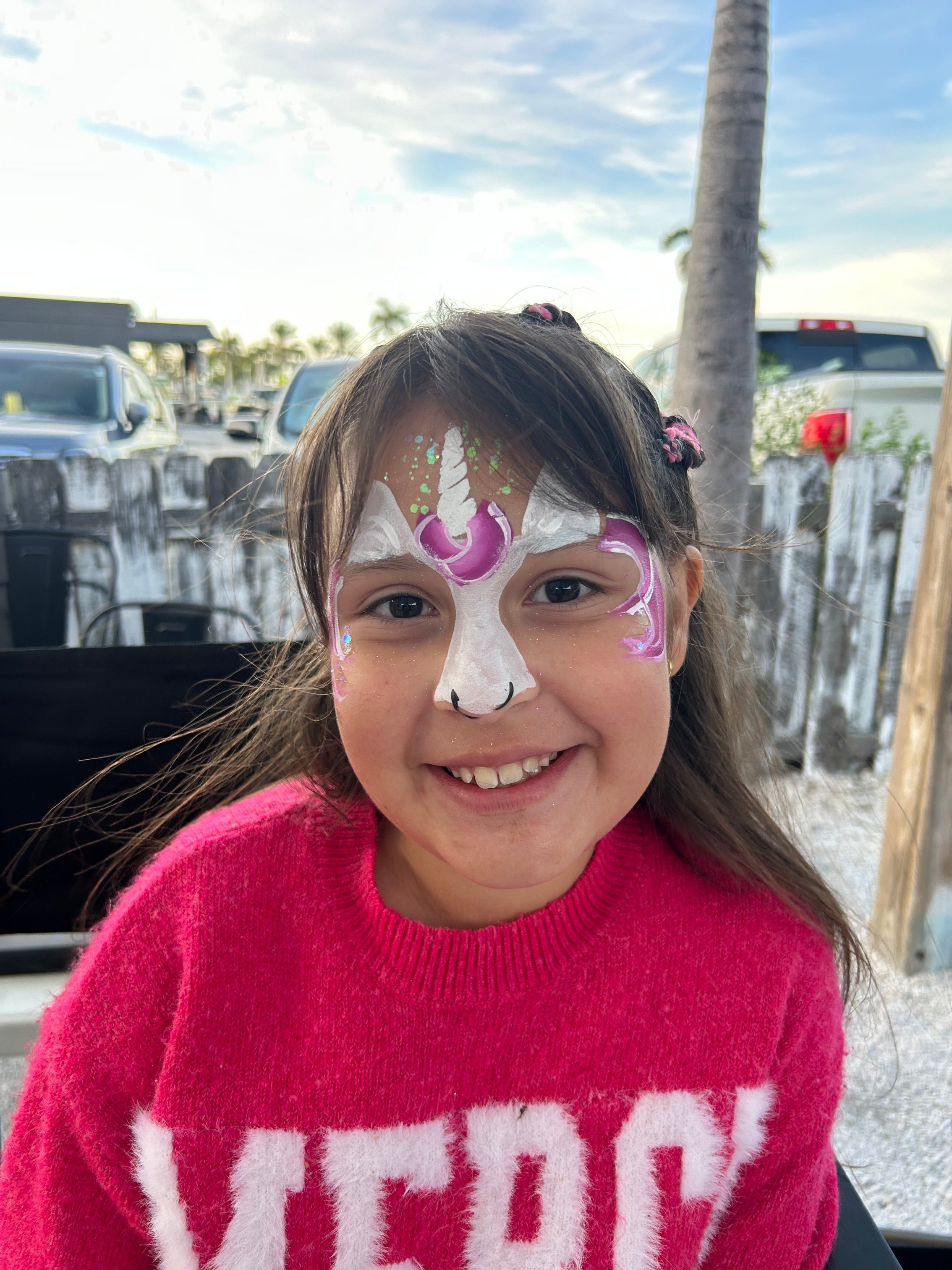 Unicorn facepaint