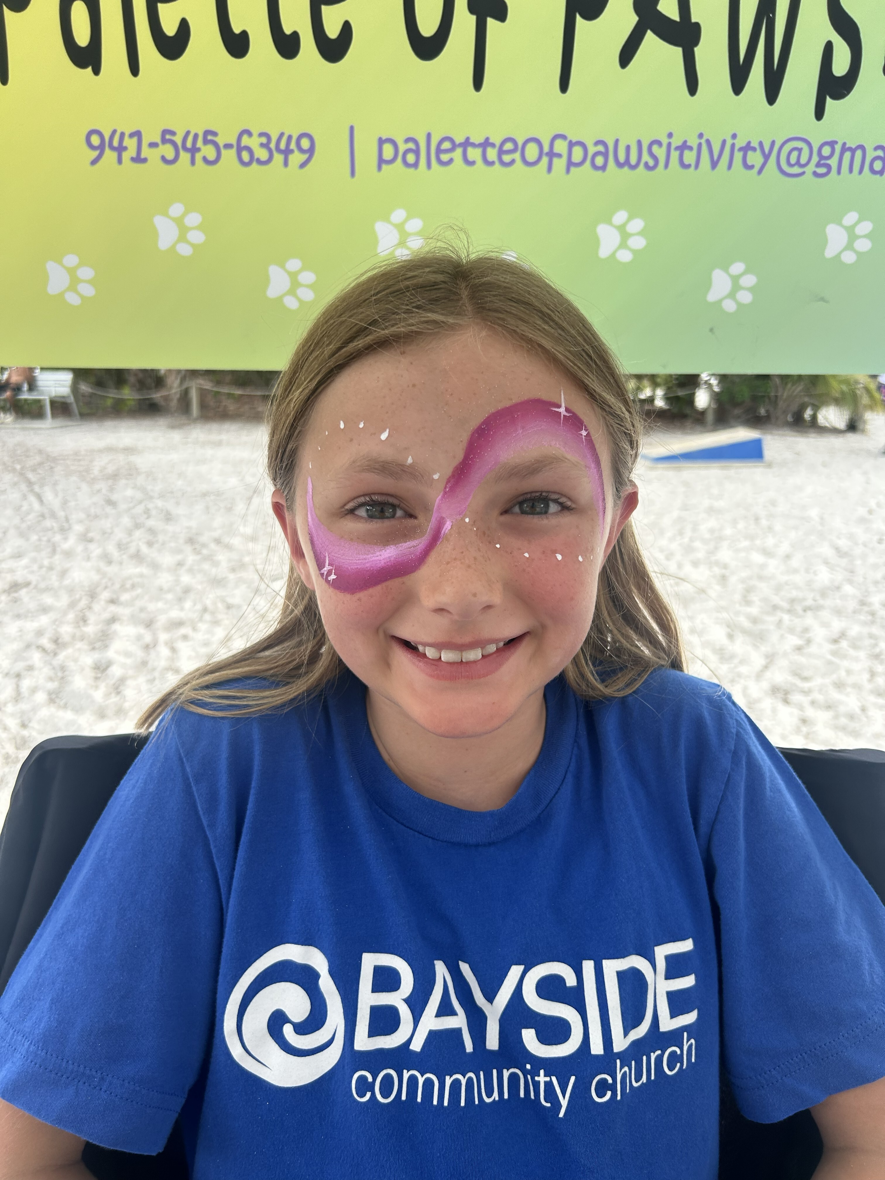 Infinity Eyes Facepaint