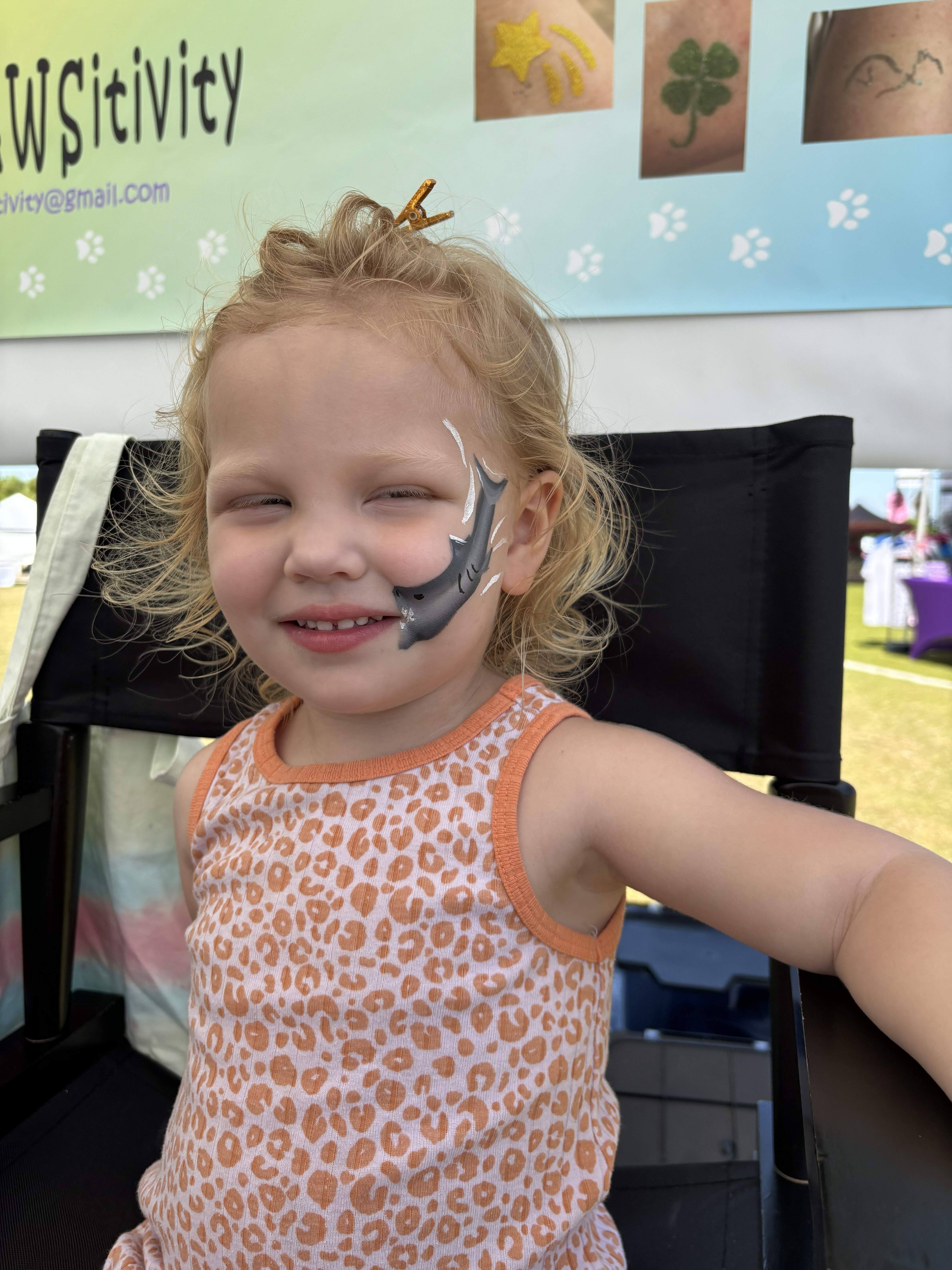 Sharkbite Facepaint
