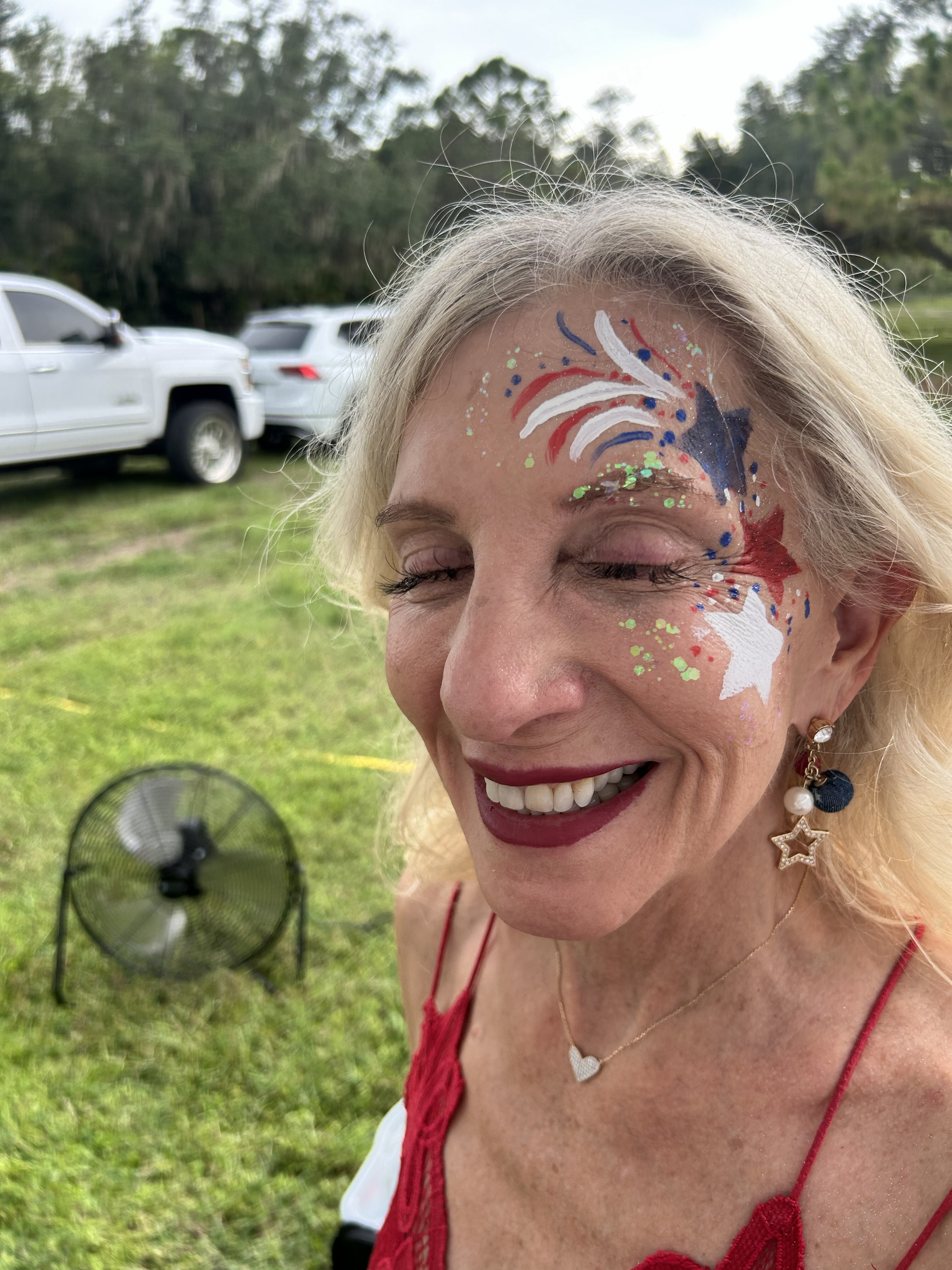 Star Spangled Facepaint