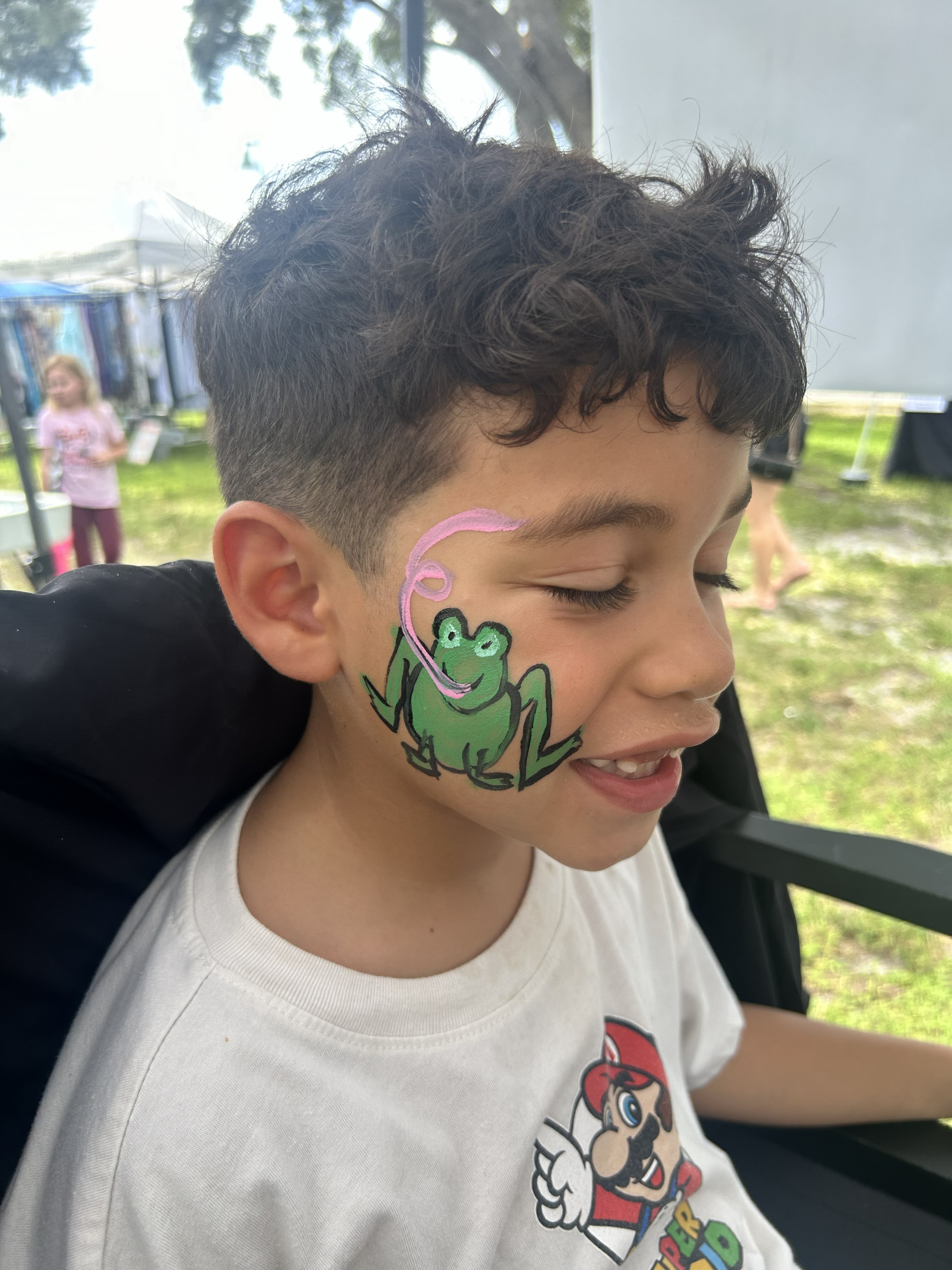 ribbit facepaint